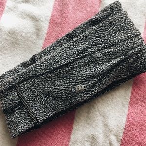 Grey Lulu Lemon Headband